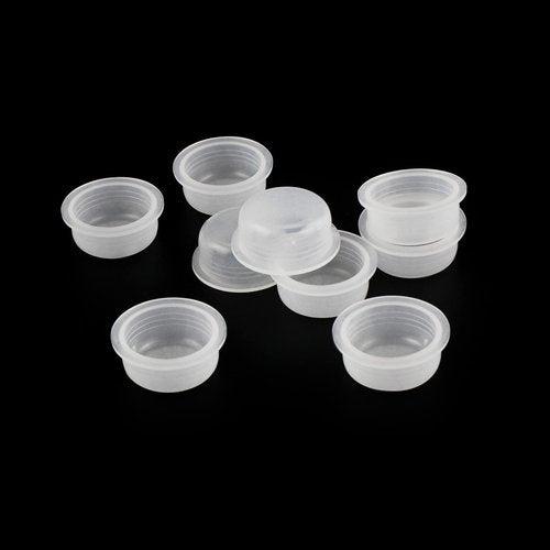 Tattoo Ink Caps Large-Denergy 100pcs Premium Mag Disposable Ink Cap Fit with 69 Big Magnum Needles