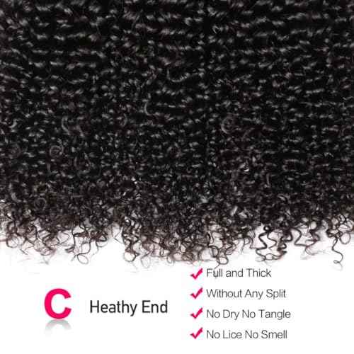 Human Hair Bundles Water Wave 12A Brazilian Virgin Curly Bundles Human Hair 16 18 20 22 Inch 100% Unprocessed Hair Natural Black Color