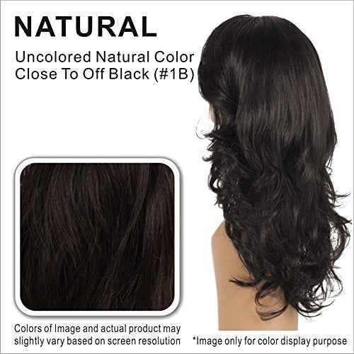 Vivica A. Fox NUKA, Remi Natural Human Hair, 360 Lace Wig, color NATURAL