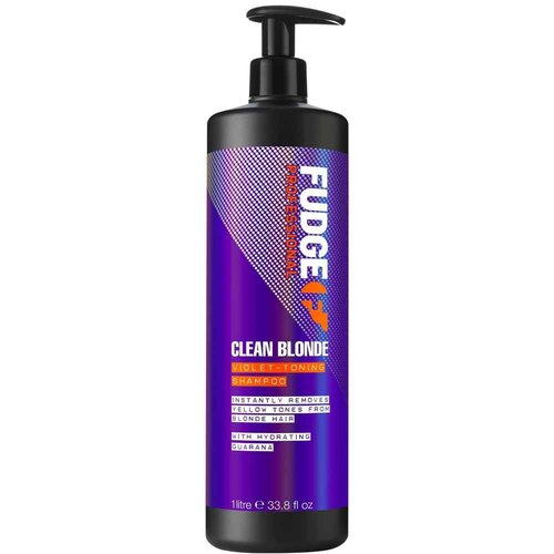 Shampoo by Fudge Clean Blonde Violet-Toning Shampoo 1000ml