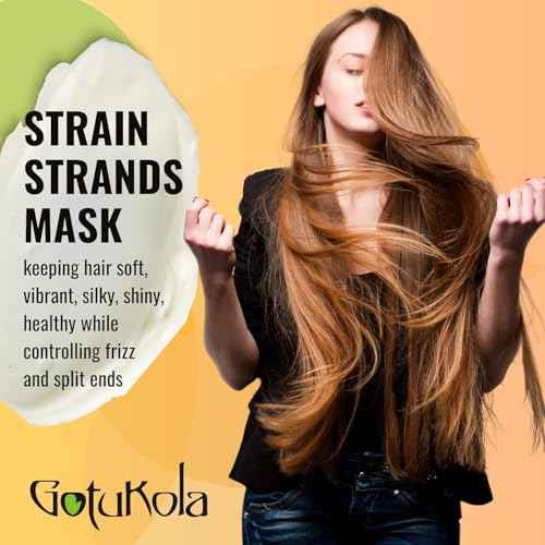 Gotukola Keratin Restorative Hair Mask 500ml with Gotukola Herb to Renew Hair Cell
