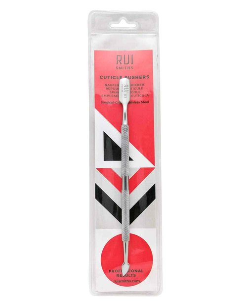 Rui Smiths Professional Double Ended Stainless Steel Metal Pusher (Cuticle Pusher) Bundle - Styles No. 111 and 113