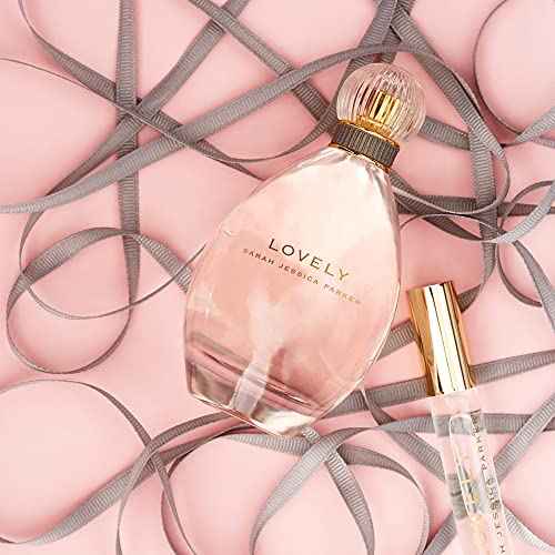 Lovely By SJP EDP Spray For Women - Classically Charming, Ultra-Glamorous Scent - Silky White Amber Fragrance With Powdery, Intimate Notes - Citrus, Lavender, And Musk - 1 Oz
