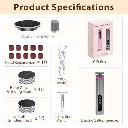 Electric Foot Callus Remover - 2 in 1 Electric Foot File,Adjustable Speed Foot File with Sandpaper Discs & Grinding Heads, 9 Speeds Callus Remover for Feet, Pedicure Tools for Valentine's Day Gift
