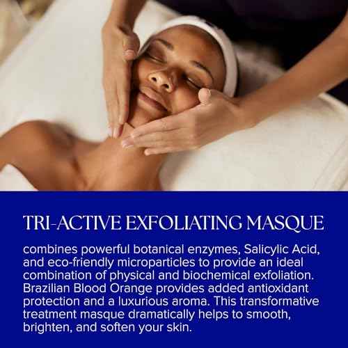 iS CLINICAL Tri-Active Exfoliating Masque; Blemish Treatment; Face Exfoliator; Large Pores Treatment