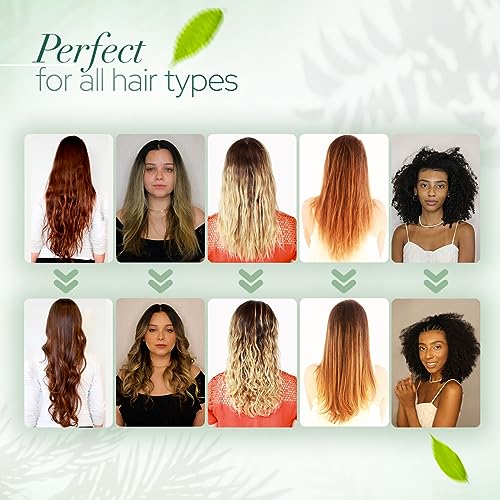Image Intrakera Leave-In Conditioner for Frizzy, Curly, and Straight Hair - Stop Washing your Hair Every Day - Keratin Replenisher - Detangler for Dry or Damaged Hair (8.11 Fl Oz)