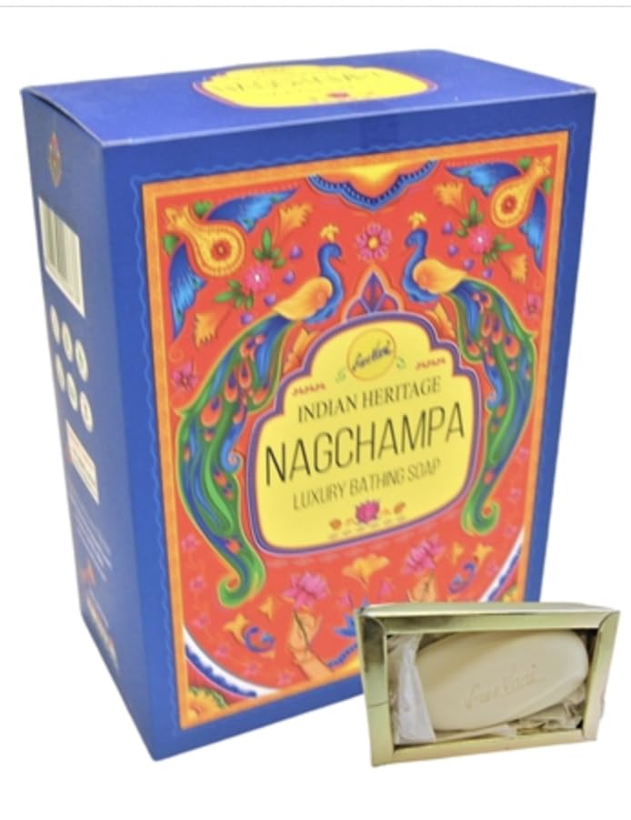 Stardust GEMSTONE Nag Champa Scented Luxury Bathing Soap (NagChampa)