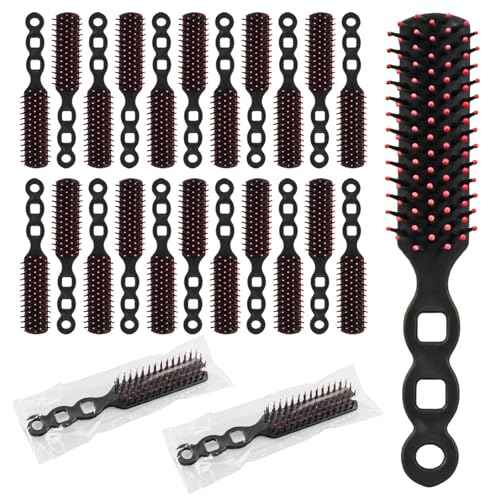 Bulk Hair Brushes for Homeless Individually Wrapped, Hair Brush Bulk, Hair Brush for Curly Hair Suitable for Homeless,Shelter,Air Bnb/Hotel/Guest Apartment (150 PCS)