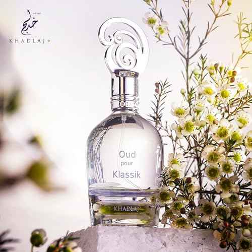 Khadlaj Oud Pour Klassik Eau De Parfum Spray, 3.4 Ounce (Unisex)