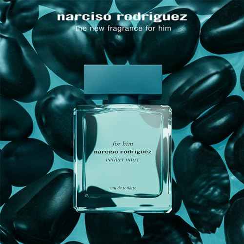 Vetiver Musc by Narciso Rodriguez for Men - 3.3 oz EDT Spray
