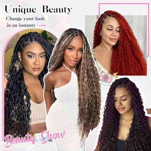 20 Inch Deep Wave Human Braiding Hair for Boho Braids ? 120g 3 Bundles/Pack Blue 100% Unprocessed 12A Brazilian Virgin Human Hair Bulk, No Weft, Wet & Wavy Curly Extensions