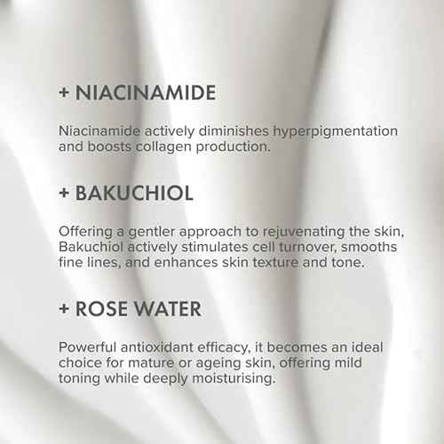 The Organic Pharmacy Niacinamide Ultra 5 Serum - Vitamin B3 Powerhouse with 5% Niacinamide, Vitamin C, Hyaluronic Acid, Bakuchiol, 1 Fl Oz
