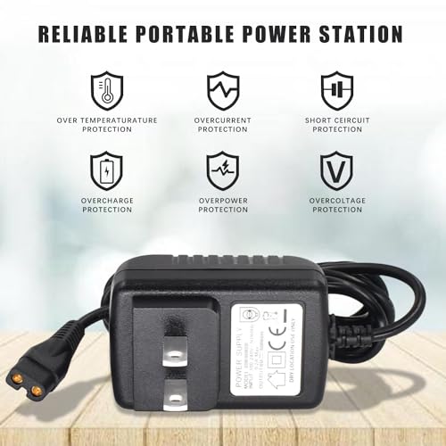 Replacment Charger for BaByliss PRO Trimmer, 4.5V Power Adapter Compatible with BaByliss Hair Clippers Model PRO FX870 FX788 FX787 FXSSM FX820 FX726 FX825 Shaver Charging Cord