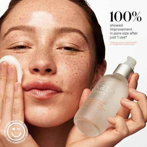 Kate Somerville Liquid ExfoliKate ? Triple Acid Resurfacing Treatment, Clinically Formulated AHA Overnight Facial Exfoliator, Smooths Skin and Minimizes Pores, 4 Fl Oz