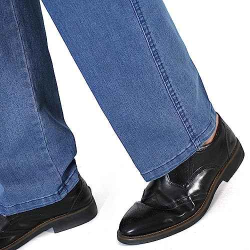 IDEALSANXUN Men¡¯s Elastic Waist Jeans