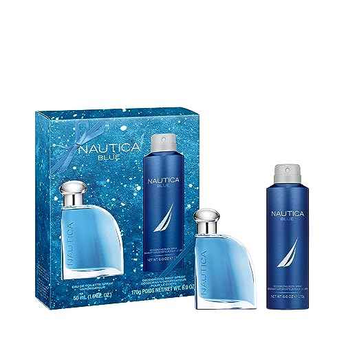 Nautica Blue Men¡¯s 2-Pc. Eau De Toilette & Body Spray Holiday Gift Set