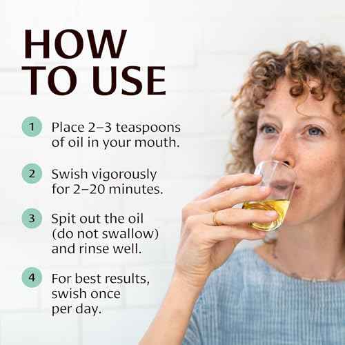 Banyan Botanicals Mint Daily Swish ? Organic Ayurvedic Pulling Oil with Coconut Oil ? Mouthwash for Fresh Breath and Sparkling Oral Health* ? 24 oz ? Non GMO Sustainably Sourced Vegan