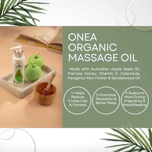 Onea Organic Skincare Baby Gift Pack - Daily Care Baby & Mommy - Newborn Babies Set - Baby Moisturizer & Massage Oil - Paraben & Sulphate Free - for New and Expecting Moms