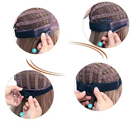 Adjustable Elastic Bands Straps For Wigs (Black/100pcs)
