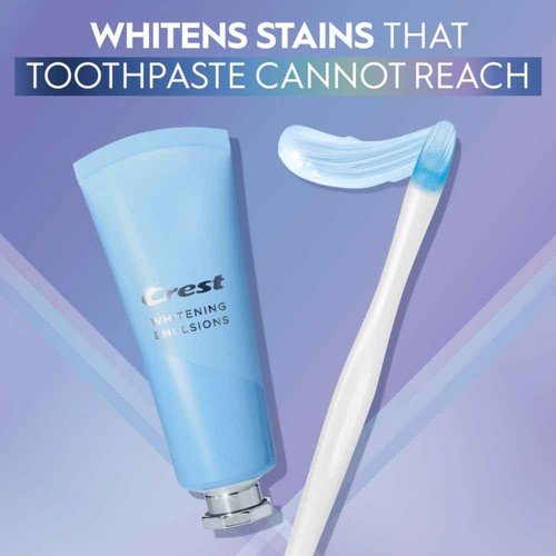 Crest Whitening Emulsions Leave-on Teeth Whitening Gel Pen Kit, 0.88 Oz (25 G)