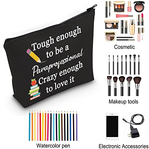 ZJXHPO Paraprofessional Survival Kit Paraprofessional Appreciation Gift Touch Enough To Be a Paraprofessional Crazy Enough To Love It (BL Touch PARA)