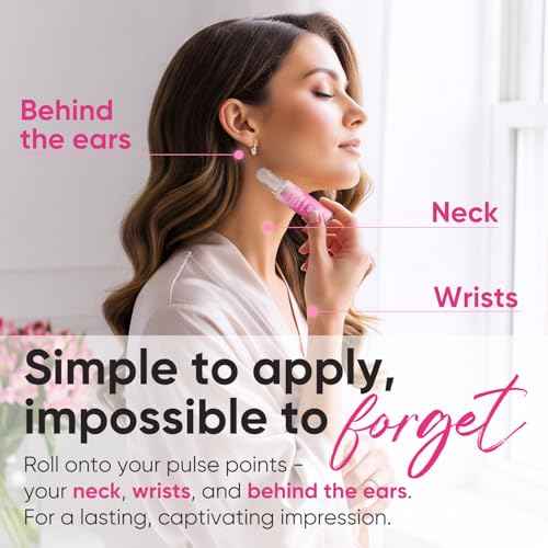 Pheromones Perfumes For Women To Attract Men ? A Natural, Long-Lasting Pheromone Oil With A Gentle, Skin-Friendly Formula ? Feel Confident And Alluring With Our Elegant Roll-On Perfume