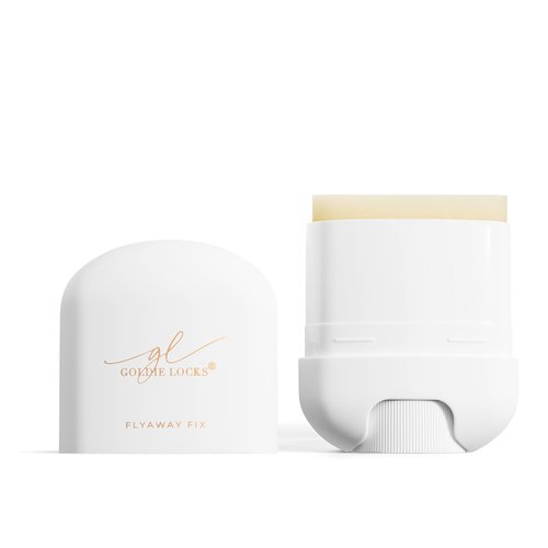Goldie Locks Flyaway Fix Hydrating Pomade Stick - Tames Flyaways and Controls Frizz - Lightweight Non-Greasy Hold - Safe for Extensions & Color-Treated Hair - Protein-Free - 0.5 oz