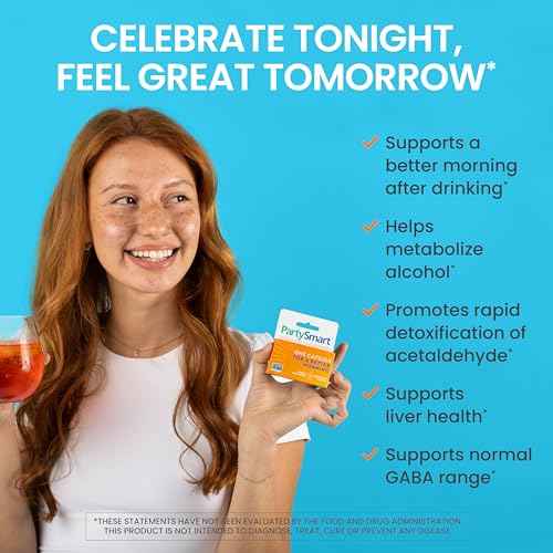 Himalaya PartySmart, 10 Individual Capsules - Alcohol Breakdown Liver Support for a Better Morning After Drinking - Plant Based, Vegan, Non-GMO, Gluten Free, Clinically Studied (Pack of 3)
