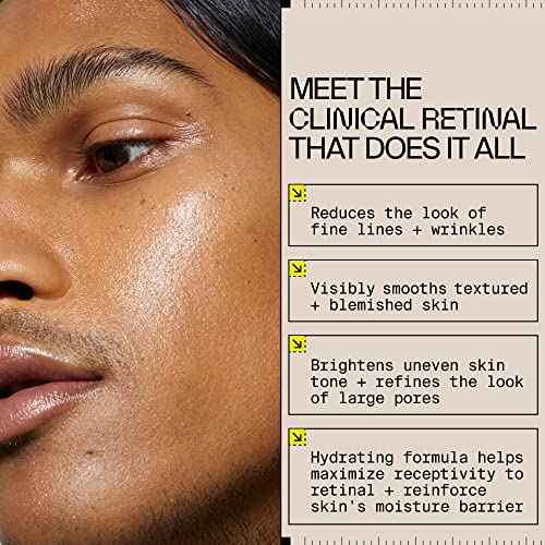Youth To The People Retinal + Niacinamide Youth Face Serum - Retinal Night Serum for Textured + Blemished Skin, Reduces Fine Lines, Brightens Uneven Tone with Niacinamide, Fragrance-free - 1 fl oz