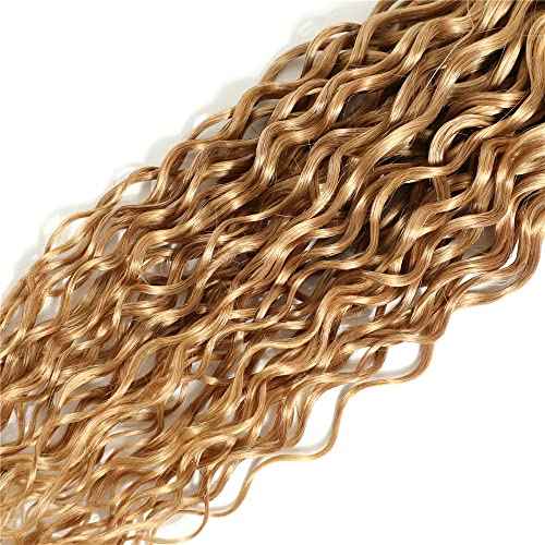 #27 Kinky Curly Bundles Human Hair Blonde Bundle Honey Blonde Human Hair Bundles 22 24 26 inch #27 Wet and Wavy Bundle