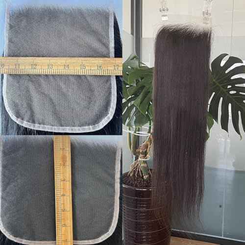 7x7 Closure HD Lace Only Straight 0.10mm Thin Clear SKINLIKE 100% HD Closure Pre Plucked Hairline Virgin Unprocessed Human Hair 18 Inch