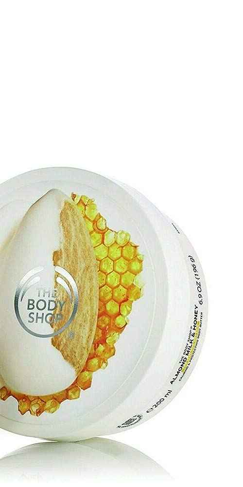 The Body Shop Almond Milk & Honey Soothing and Restoring Body Butter,200ml