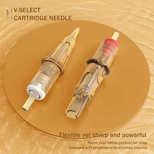 EZ Tattoo Cartridge Needles Assorted - 50Pcs #10 Mixed (7RM 9RM 11RM 13RM 15RM) Bugpin Curved/Round Magnum Tattoo Needles Cartridges for Tattoo Pen Machine Gun - V SELECT