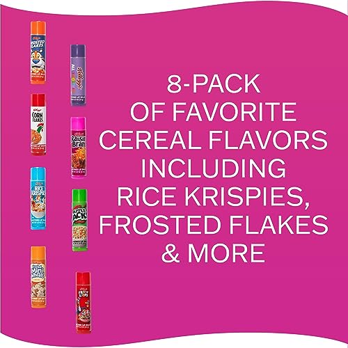 Taste Beauty KELLOGGS Breakfast Pack Lip Balms- 8-Pack of Favorite Cereal Flavors incl Rice Krispies, Frosted Flakes & More