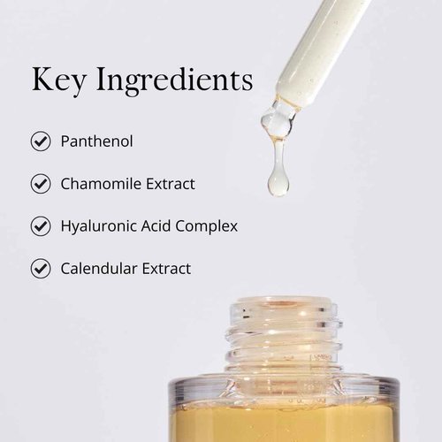 SOLYNA Golden Sunset After-Sun Hydrating Face Serum 30ml – Lightweight Korean Skincare with Hyaluronic Acid, Panthenol & Centella Asiatica (Cica) for Calm, Radiant Skin