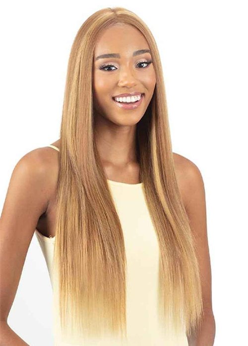 Mayde Beauty Bloom Bundle Straight Weave Hair Multipack With Closure STRAIGHT 4PCS (18"20"22"+CL) (1B Off Black)