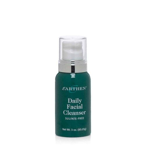 Earthen SkinCare Vegan Daily Facial Cleanser removes surface layer makeup, dead skin cells, oil, dirt, and other types of impurities from your face and neck.