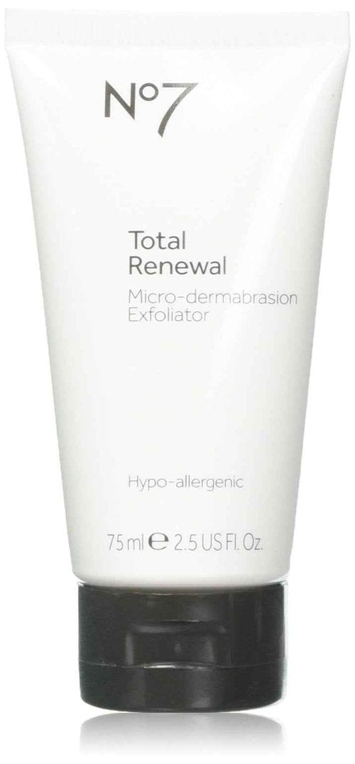 Boots No7 Total Renewal Micro-Dermabrasion Exfoliator,2.5 Fl. Oz(75 ml)