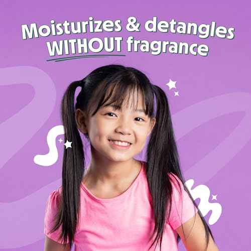 Not Your Mother's Kids Daily Care Bundle - Fragrance Free Shampoo, Conditioner, and Detangler (3-Pack) - Scent Free Hair Products for Kids