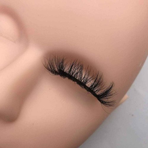 BEAUTY4YOU Mink Eyelashes 100% Siberian 3D Mink Fur Eyelashes Hand Made 16-20mm Natural Daily Eyelashes Cruelty-Free False Eyelashes Pack Cosplay Strip Eyelashes Wholesale 10 styles