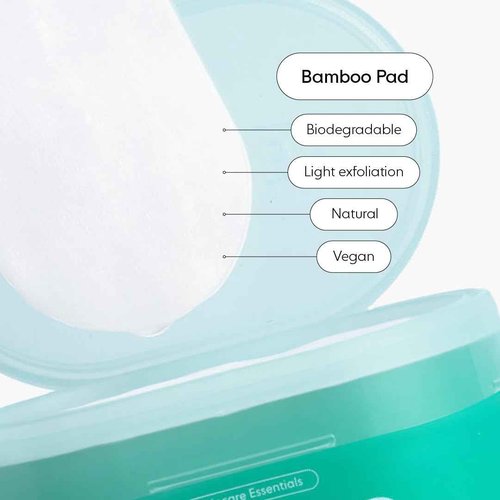LOOPS Milky Cleanser - Deep Cleansing and Hydrating Skin Care - Pre-soaked Bamboo Pad - Facial Wash with Milky Oil Complex - Oil Cleanser for Face - Face Wash, Facial Cleansing Pads - Gifts for Women