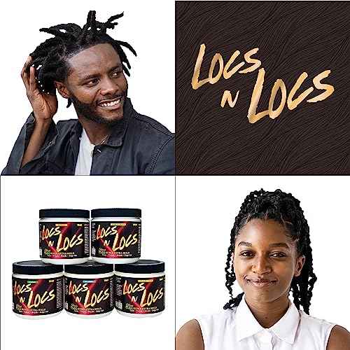 Taha Locs & Locs Gel - 5X Super Extra Hold, Natural & Non-Damaging for Locs, Braids, Twists - 16 Oz (Lemongrass, 1 Pound(Pack of 1))