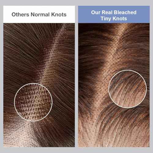 Chocolate Brown Human Hair Wig 200% Density Brown Wig Human Hair 13x4 Hd Chocolate Brown Lace Front Wig 26 Inch Brown Body Wave Human Hair Wig Pre Plucked with Baby Hair for Women