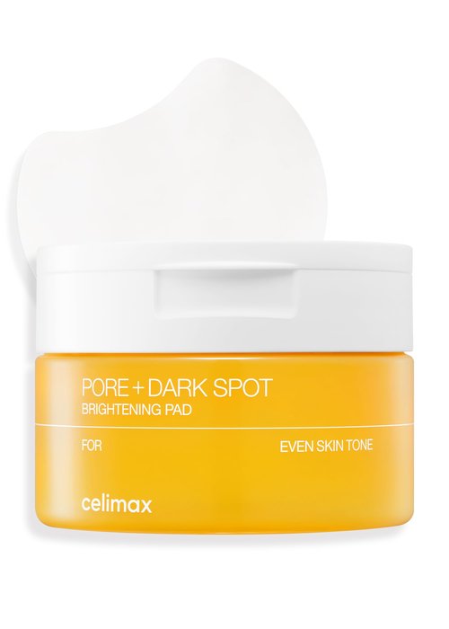 celimax ONE STEP Body Brightening Pad 110ml (60 pads) + Ji.Woo.Gae Pore+Dark Spot Brightening Pad(40 pads) Bundle