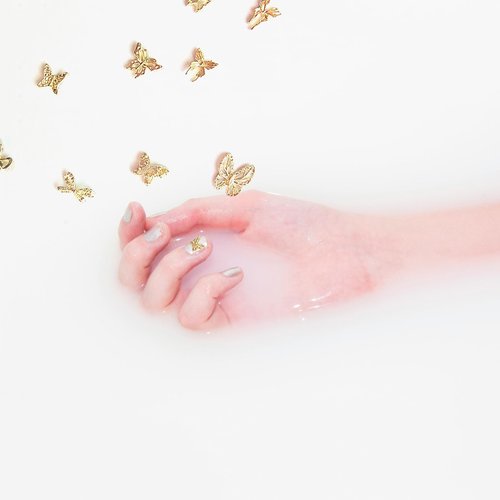 100 PCS Butterfly Nail Charms - Gold, Silver, 3D for Acrylic Nails