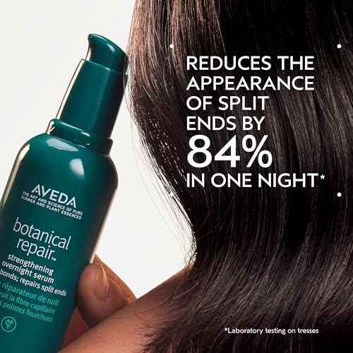 Aveda Botanical Repair Strengthening Overnight Serum | Bond-Building Serum | Reduces the Look of Split Ends | Repairs Damaged Hair | With Nangai Oil | 99% Naturally Derived*