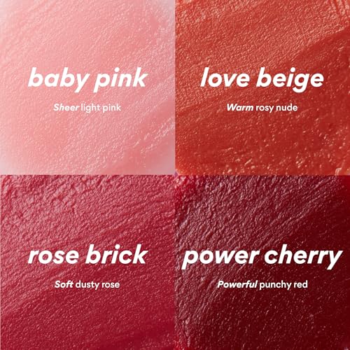 innisfree Dewy Tint Lip Balm with Hyaluronic Acid & Ceramides, Korean Hydrating Tinted Balm
