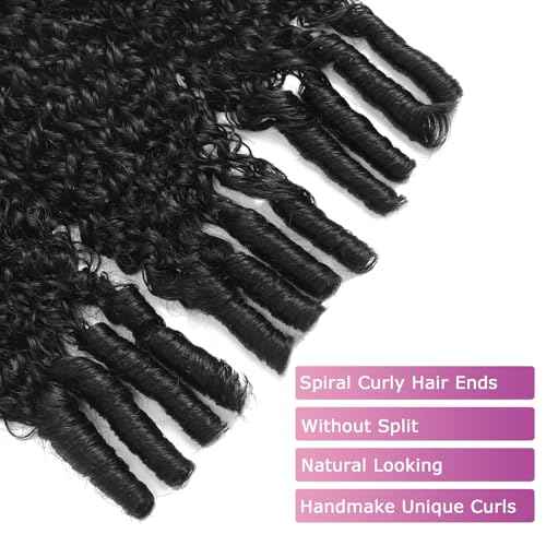 Burmese Curly Human Hair Bundles 20 22 24 Inch 100% Unprocessed Virgin Remy Hair 3 Bundles 12A Raw Burmese Curly Hair Extensions Natural Color for Women