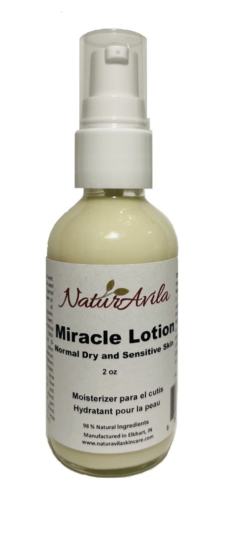 Miracle Lotion for Normal Dry and Sensitive Skin 2 Oz.