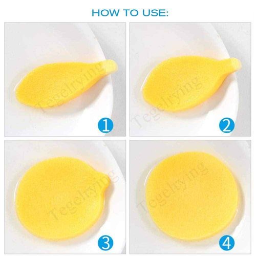 Facial Sponge Compressed,240 Count PVA Professional Makeup Removal Wash Pads Round Face Cleansing Sponge for Women Spa Exfoliating